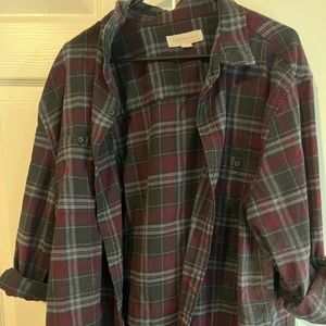 Aero plaid button up